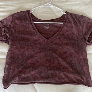 Cropped short sleeve